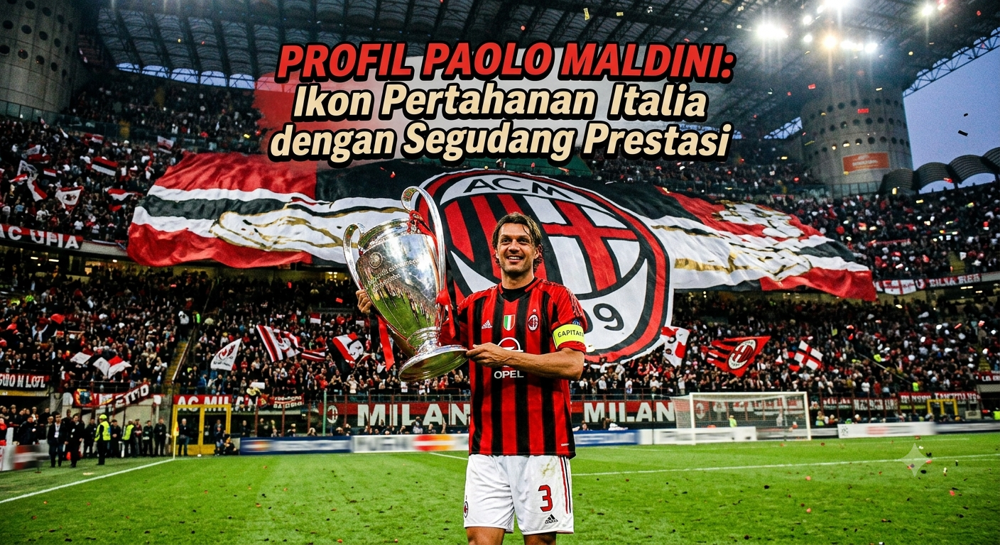 Profil Paolo Maldini, Ikon Pertahanan Italia dengan Segudang Prestasi