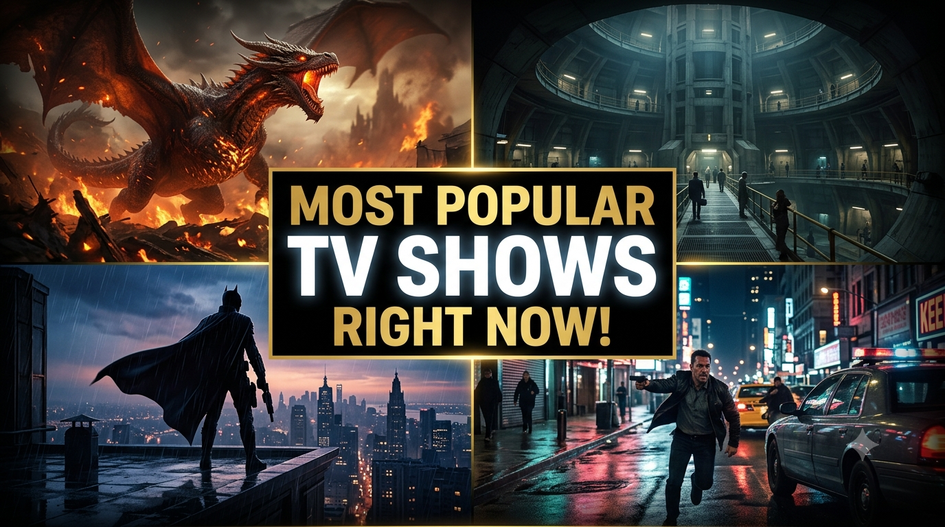 The Most Popular TV Shows Right Now: Top-Rated Series Dominating Streaming Platforms