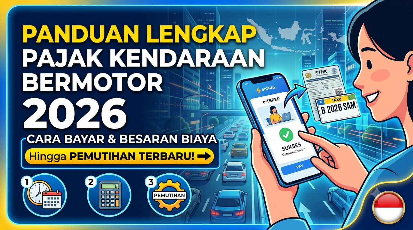 Panduan Lengkap Pajak Kendaraan Bermotor 2026: Cara Bayar, Besaran Biaya, hingga Program Pemutihan Terbaru