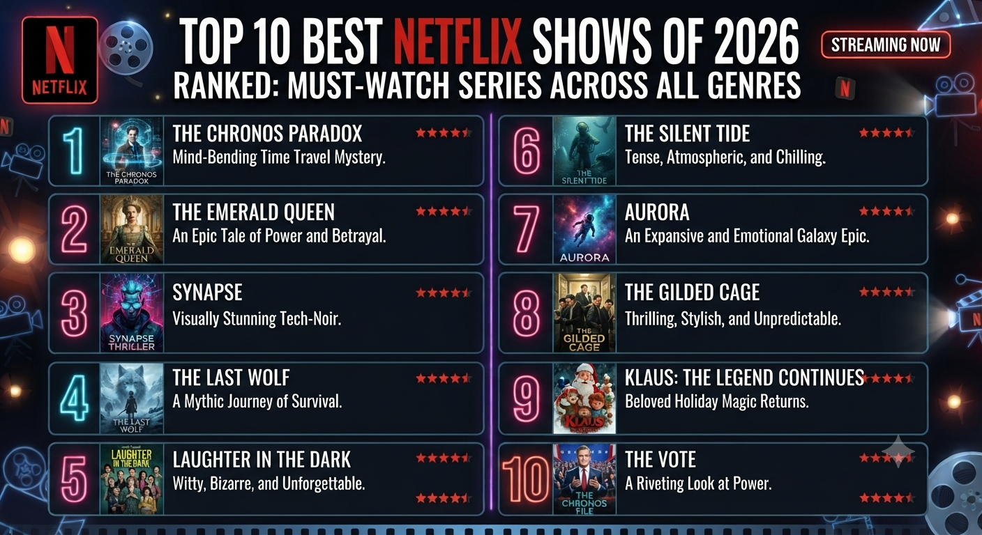 Top 10 Best Netflix Shows of 2026 Ranked: Must-Watch Series Across All Genres