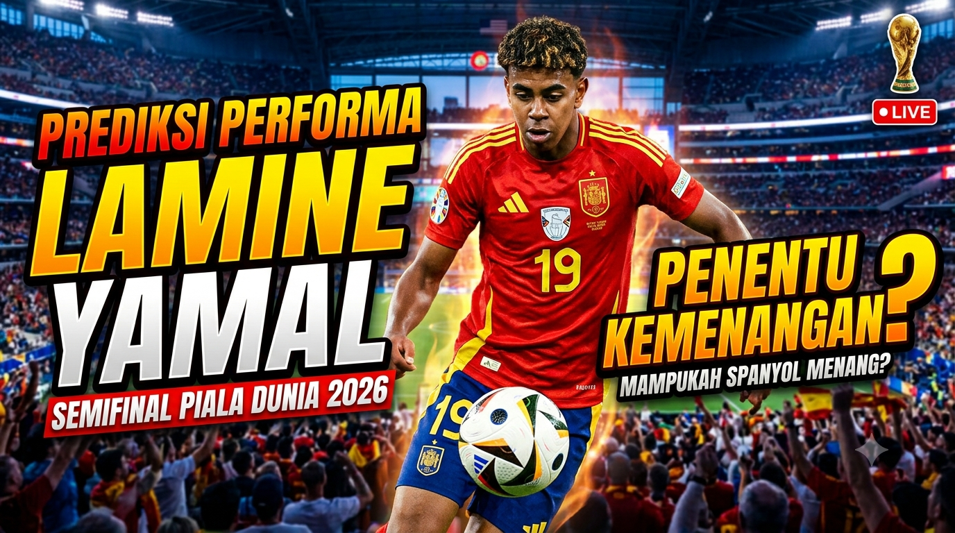 Prediksi Performa Lamine Yamal di Semifinal Piala Dunia 2026: Mampukah Jadi Penentu Kemenangan Spanyol?