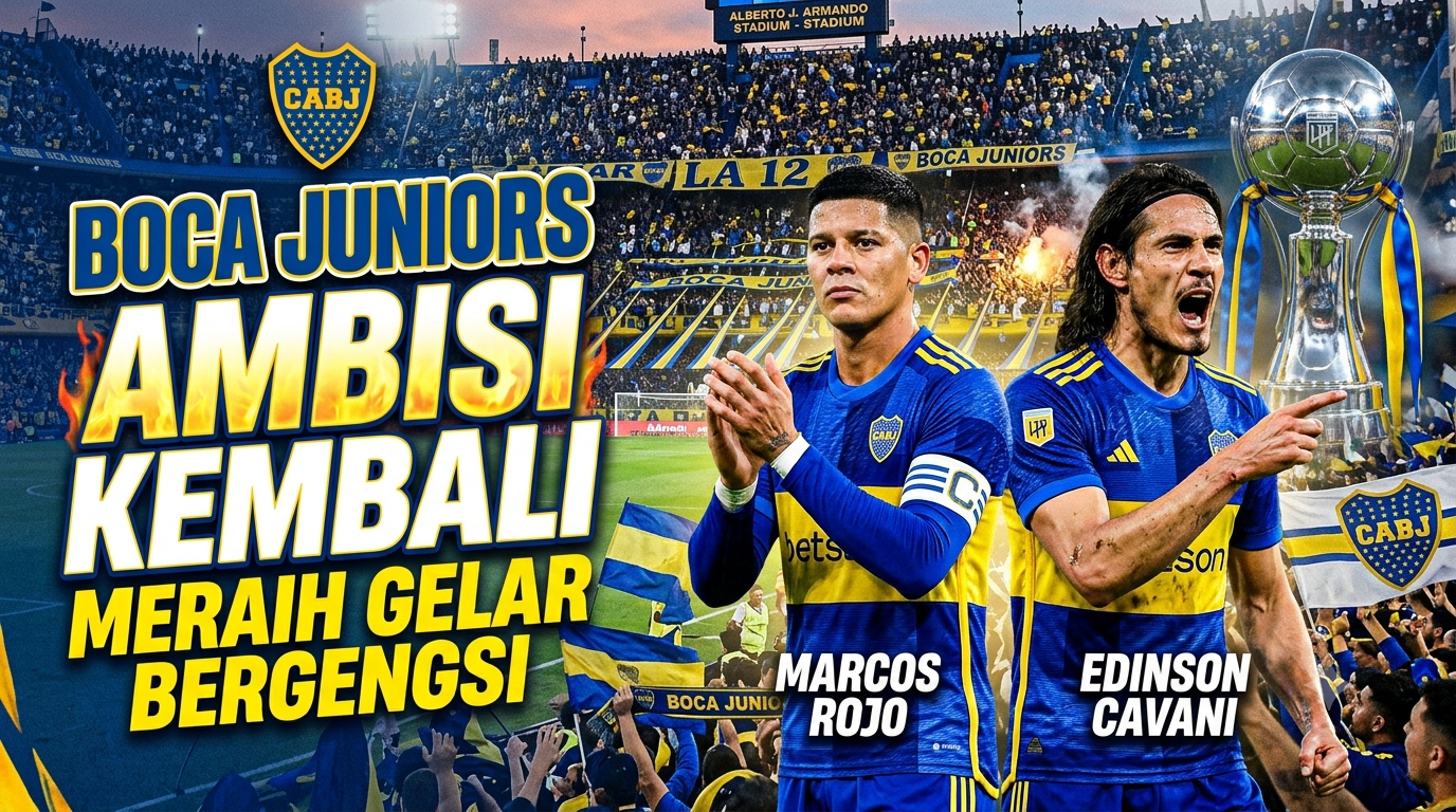 Boca Juniors dan Ambisi Kembali Meraih Gelar Bergengsi di Argentina