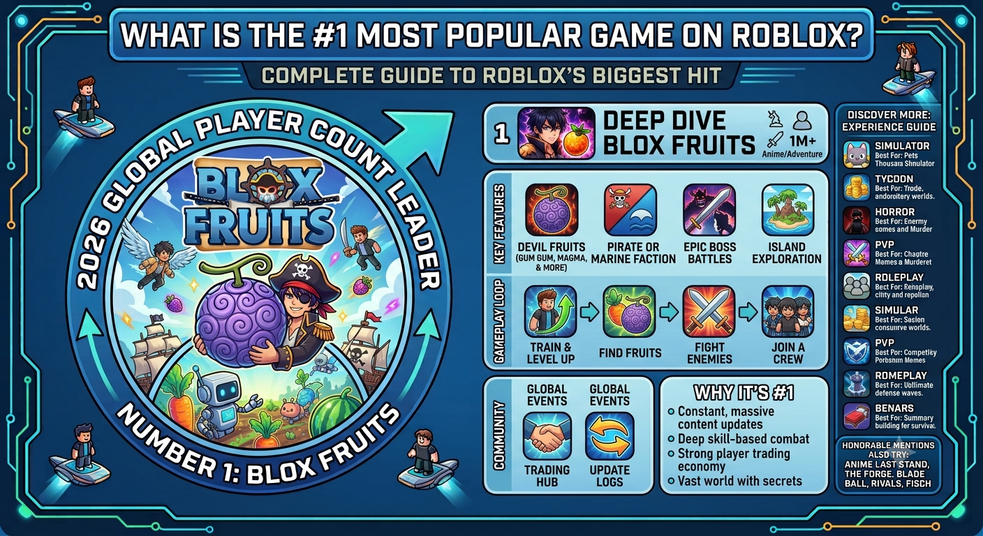 What Is the #1 Most Popular Game on Roblox? Complete Guide to Roblox's Biggest Hit