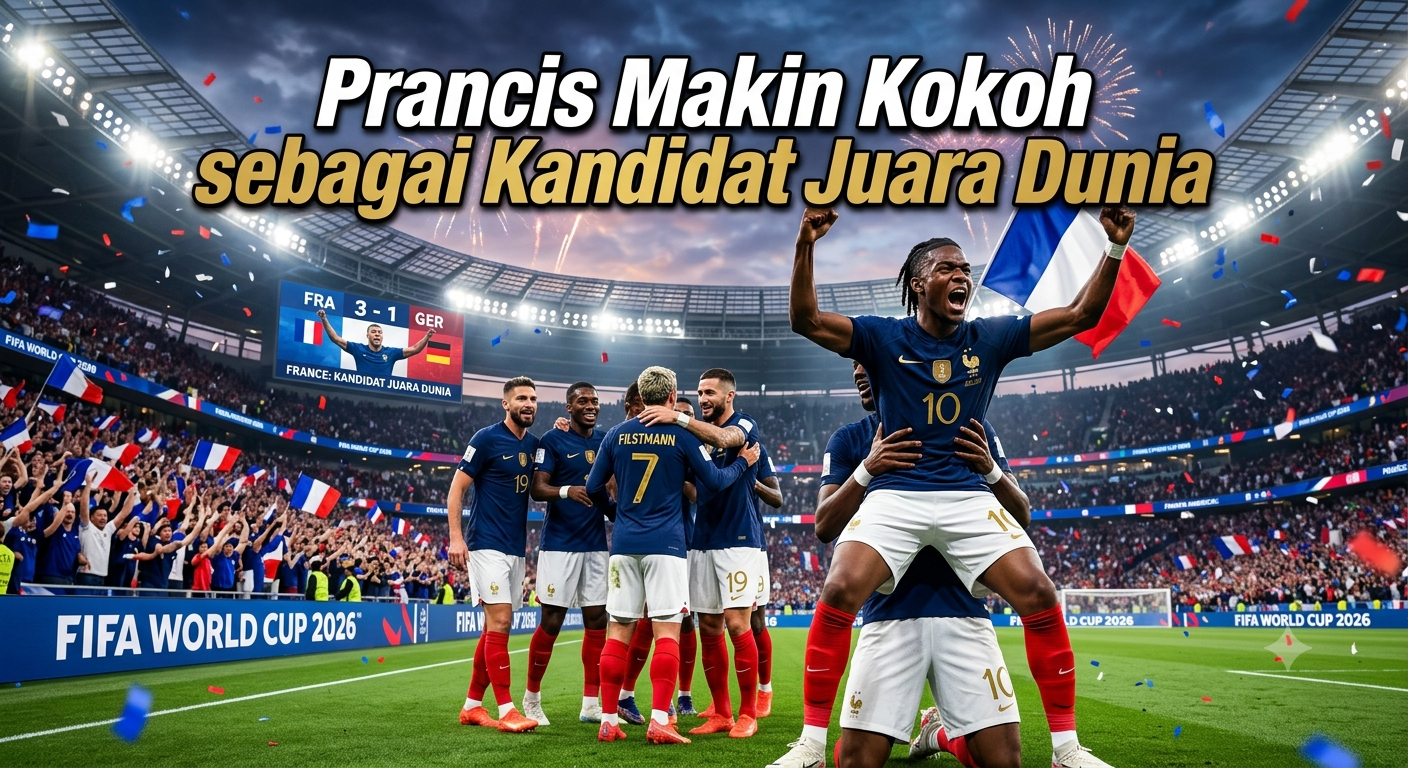 Prancis Makin Kokoh sebagai Kandidat Juara Dunia