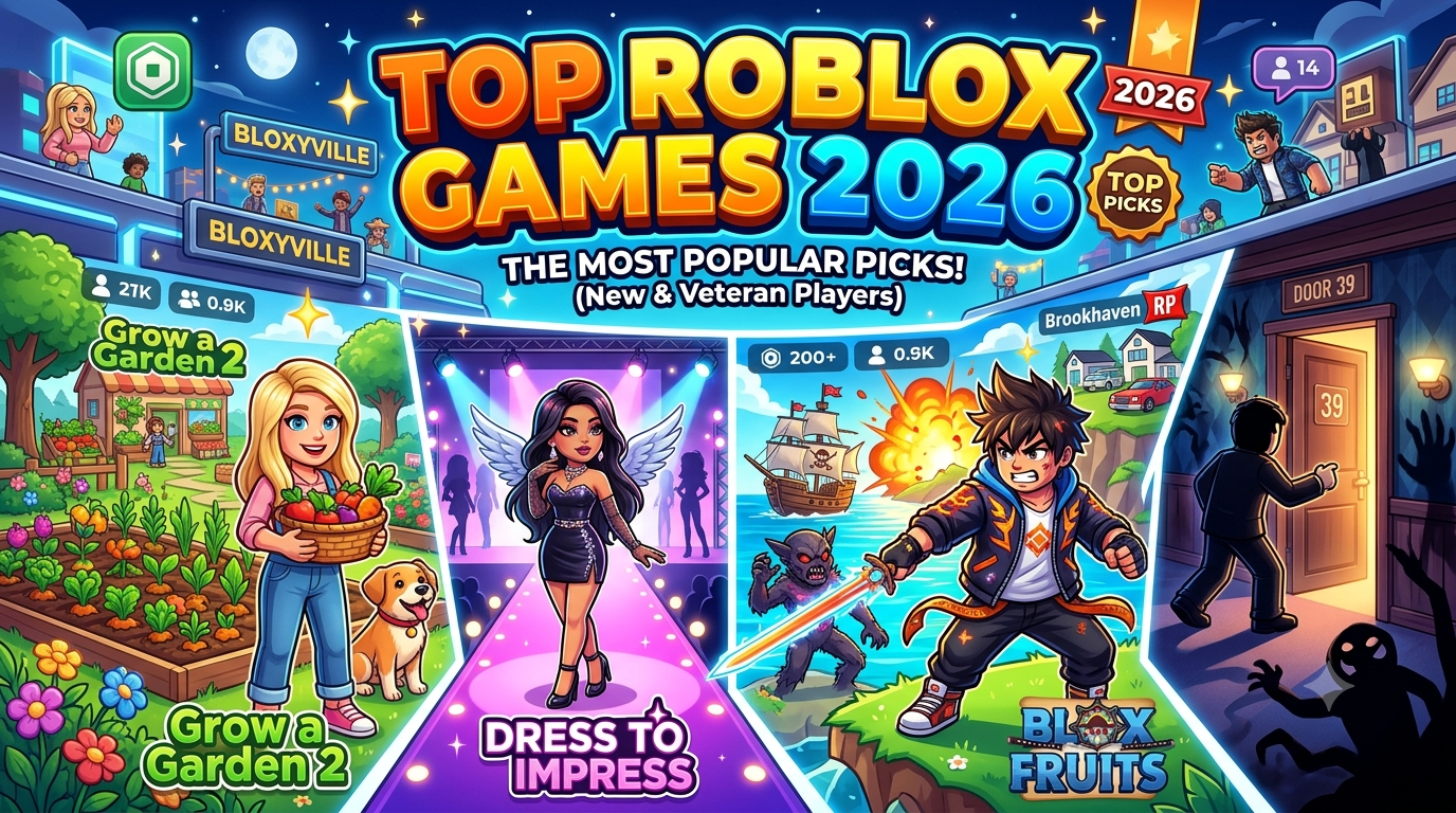 Top Roblox Games Everyone Is Playing in 2026: The Most Popular Picks for New and Veteran Players