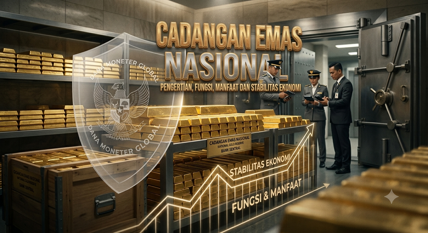 Cadangan Emas Nasional: Pengertian, Fungsi, Manfaat, dan Perannya dalam Stabilitas Ekonomi