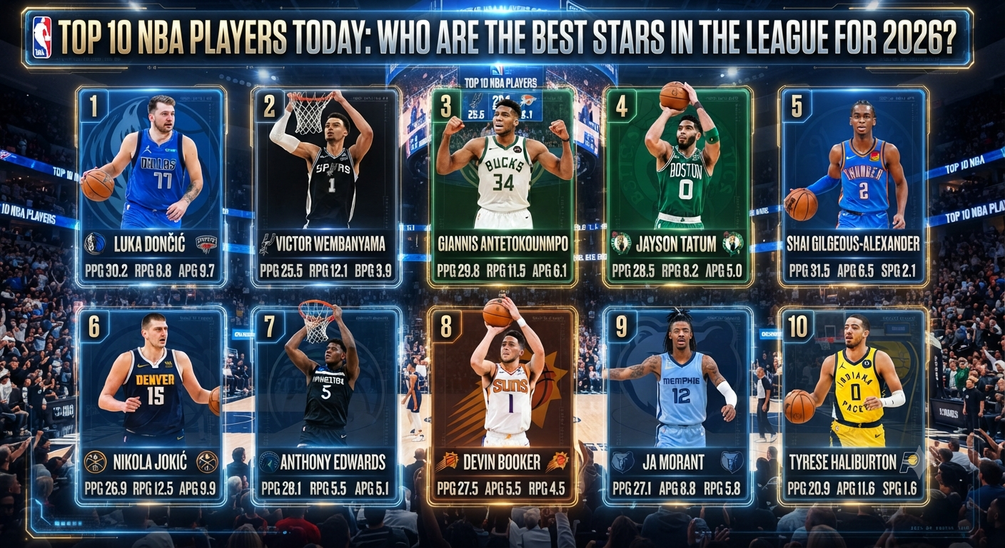 Top 10 NBA Players Today: Who Are the Best Stars in the League for 2026?