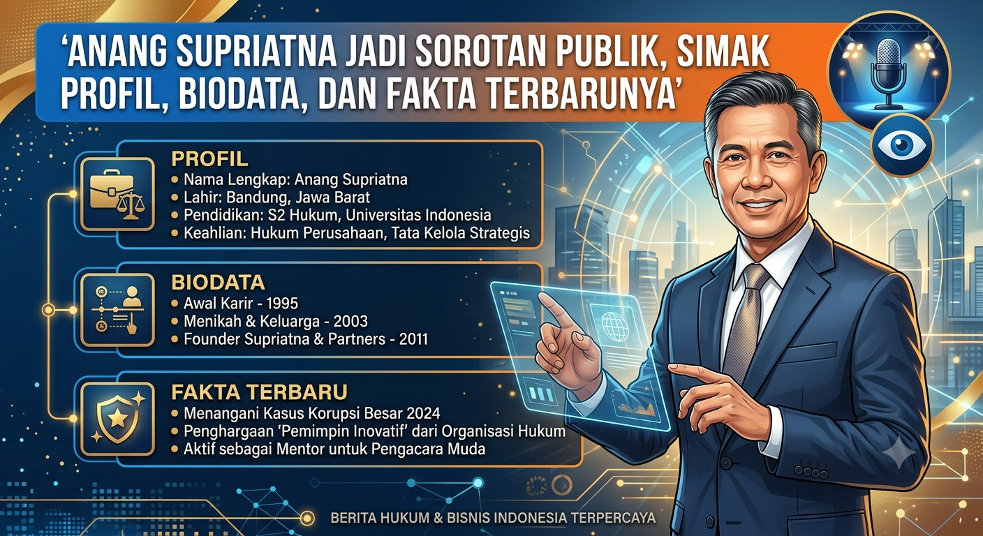 Anang Supriatna Jadi Sorotan Publik, Simak Profil, Biodata, dan Fakta Terbarunya