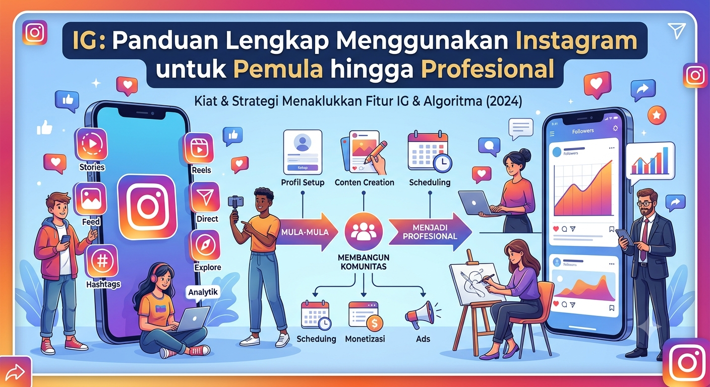 IG: Panduan Lengkap Menggunakan Instagram untuk Pemula hingga Profesional