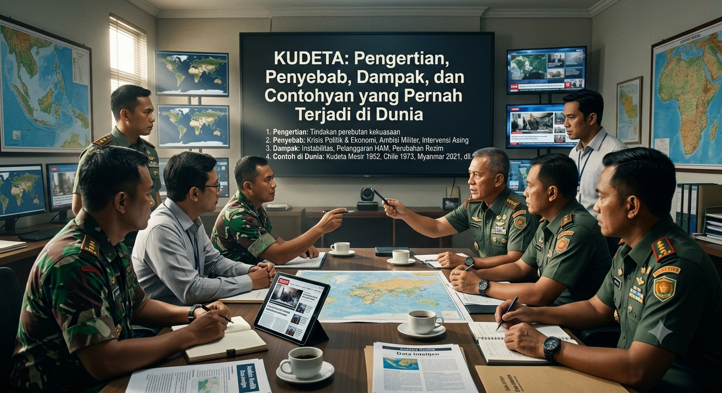 Kudeta: Pengertian, Penyebab, Dampak, dan Contoh yang Pernah Terjadi di Dunia