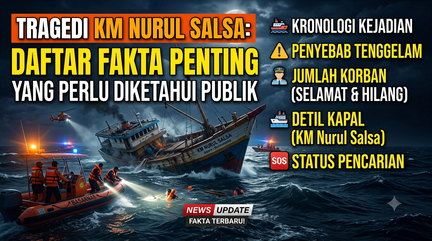 Tragedi KM Nurul Salsa: Daftar Fakta Penting yang Perlu Diketahui Publik