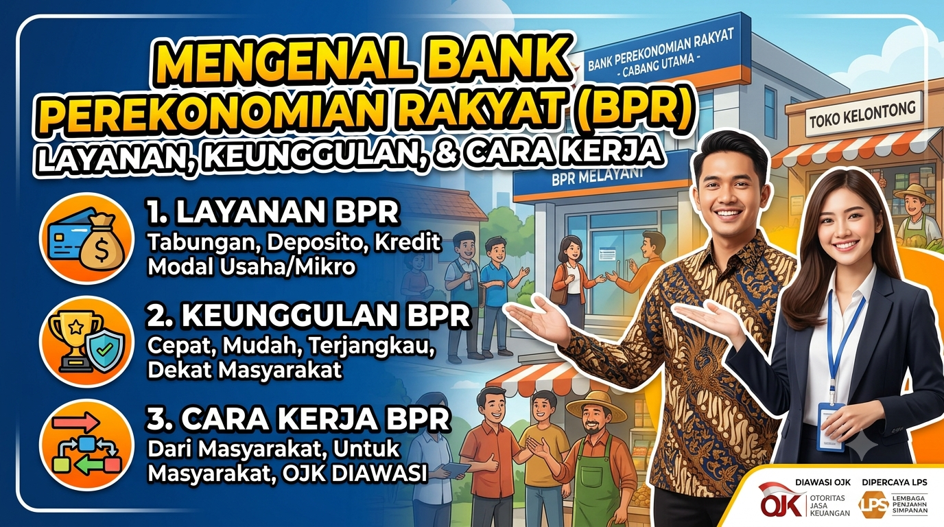 Mengenal Bank Perekonomian Rakyat (BPR): Layanan, Keunggulan, dan Cara Kerjanya
