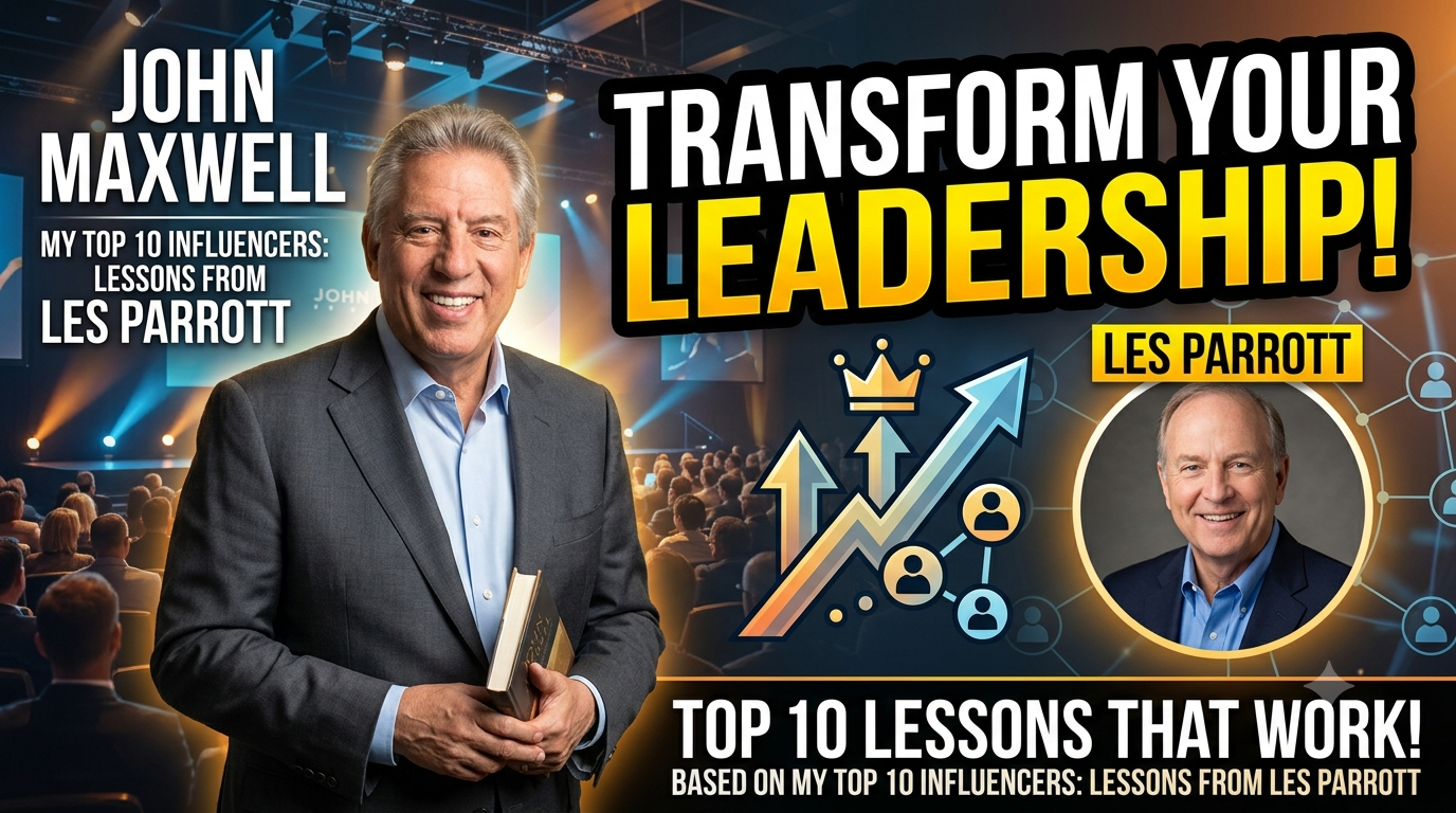 John Maxwell My Top 10 Influencers: Lessons from Les Parrott That Can Transform Your Leadership