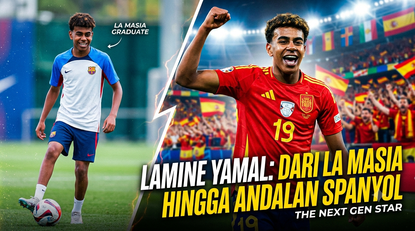 Perjalanan Karier Lamine Yamal: Dari Akademi La Masia hingga Menjadi Andalan Timnas Spanyol