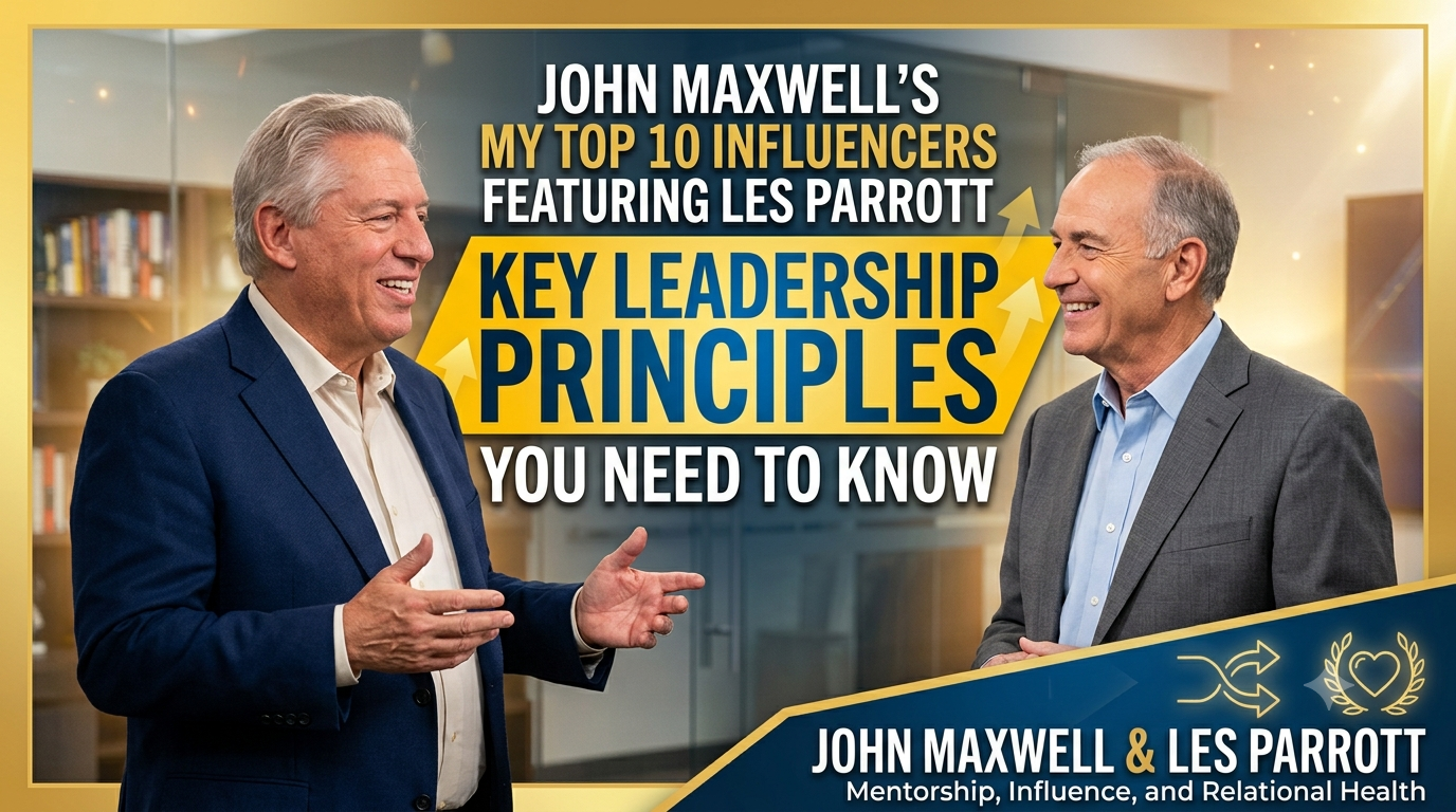 John Maxwell My Top 10 Influencers Featuring Les Parrott: Key Leadership Principles You Need to Know
