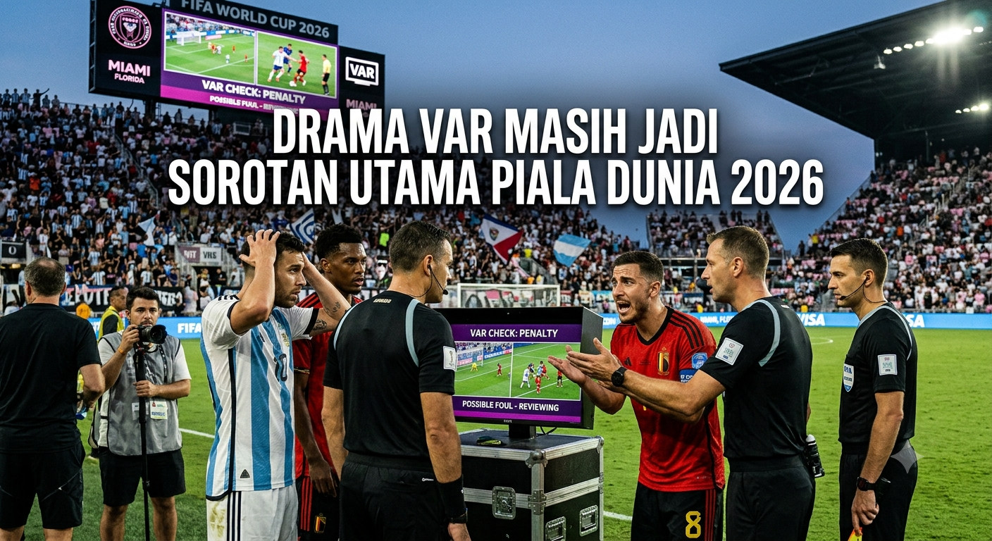 Drama VAR Masih Jadi Sorotan Utama Piala Dunia 2026 Africa Top Sports