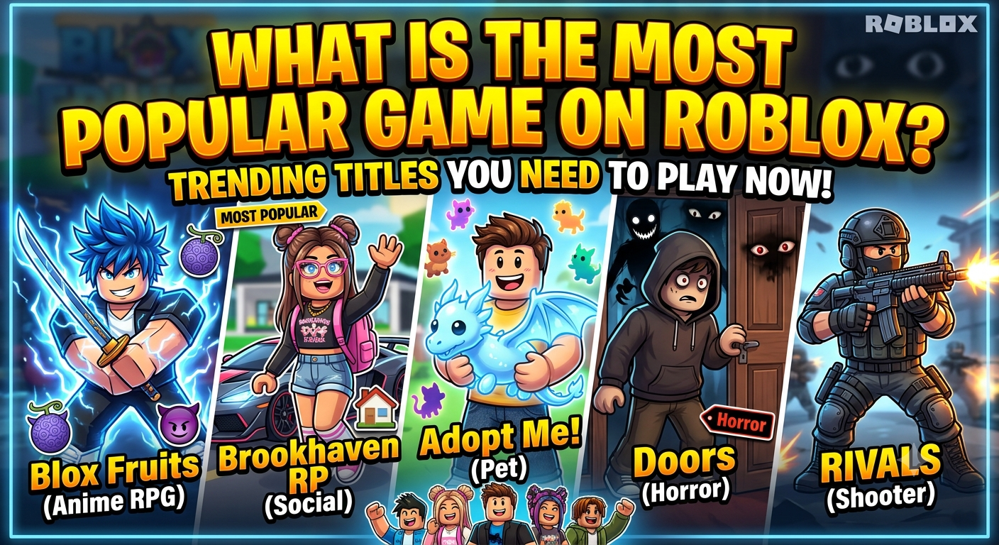 What Is the Most Popular Game on Roblox? Trending Titles You Need to Play Right Now