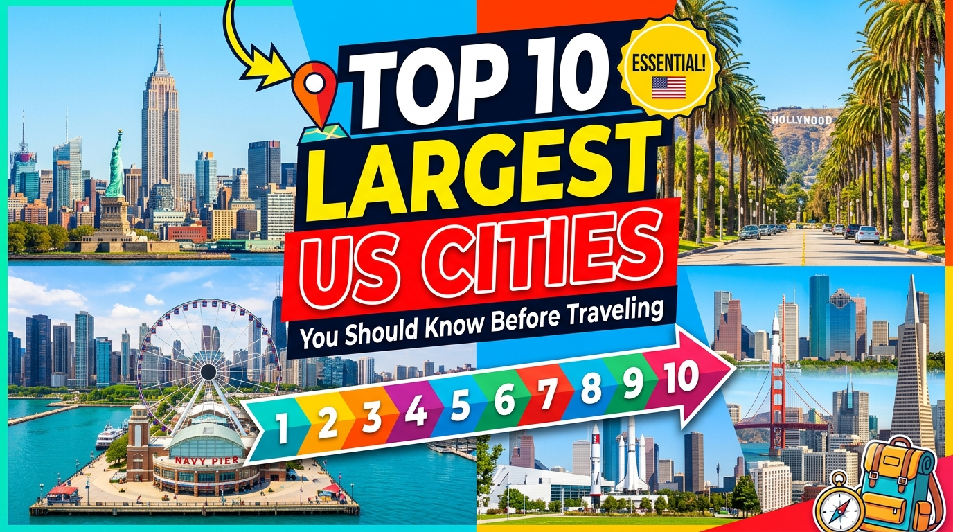 The Top 10 Largest Cities in the US You Should Know Before Traveling