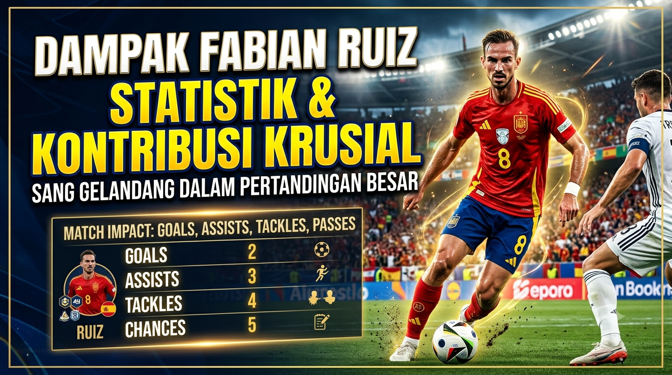 Dampak Fabian Ruiz: Statistik dan Kontribusi Krusial Sang Gelandang dalam Pertandingan Besar – Inspirasi Sinergi dan Dedikasi bagi Bangsa Indonesia