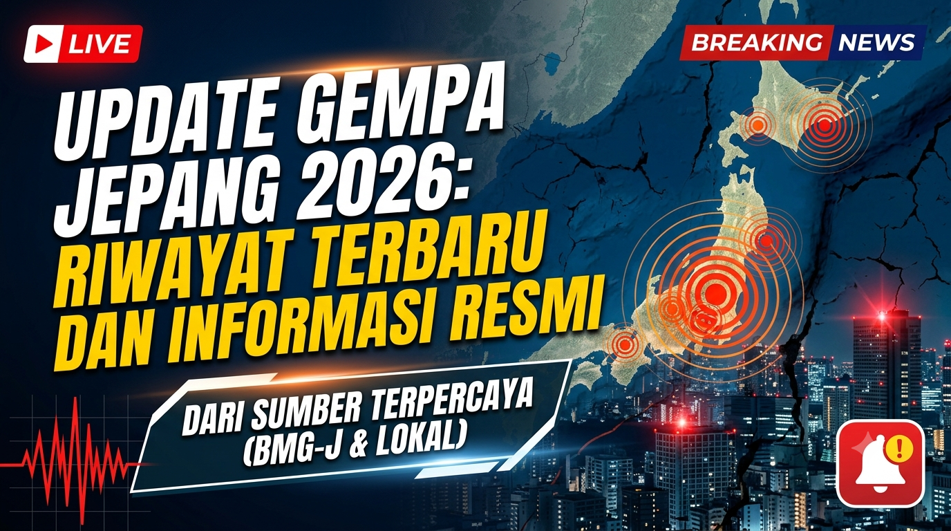 Update Japan Earthquakes 2026: Riwayat Gempa Terbaru dan Informasi Resmi