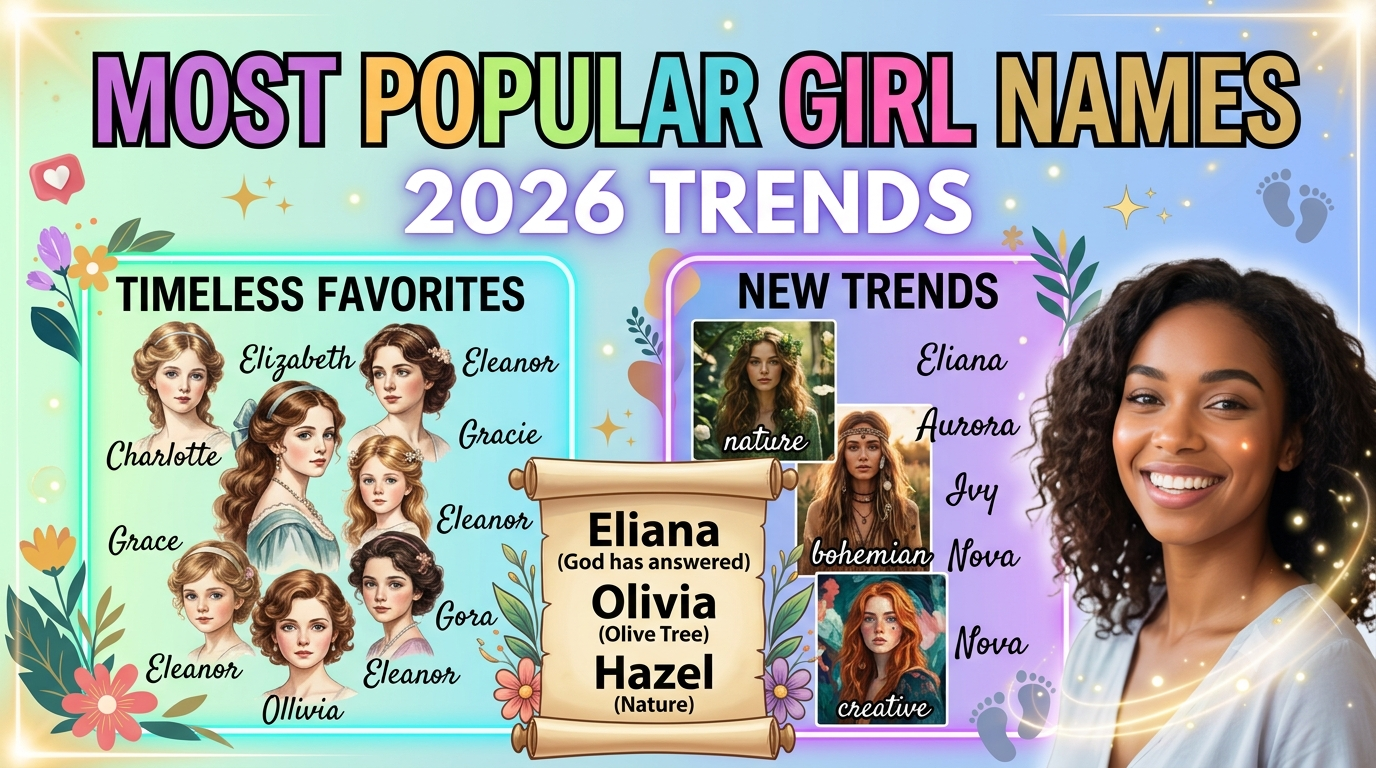 The Ultimate List of the Most Popular Girl Names: Timeless Favorites and New Trends for 2026