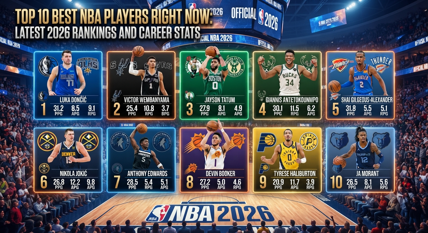 Top 10 Best NBA Players Right Now: Latest 2026 Rankings and Career Stats