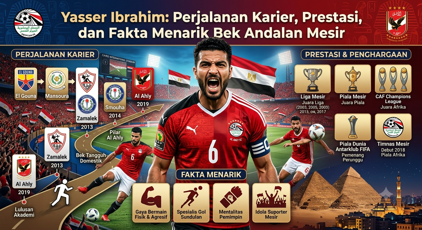 Yasser Ibrahim: Perjalanan Karier, Prestasi, dan Fakta Menarik Bek Andalan Mesir