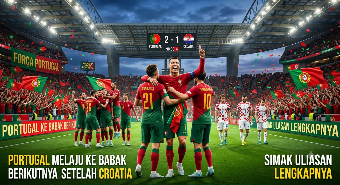 Portugal Melaju ke Babak Berikutnya Setelah Kalahkan Croatia, Simak Ulasan Lengkapnya