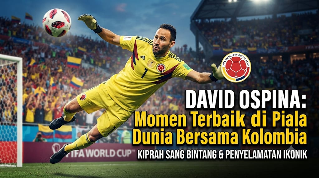 David Ospina dan Kiprahnya di Piala Dunia: Momen-Momen Terbaik Bersama Kolombia