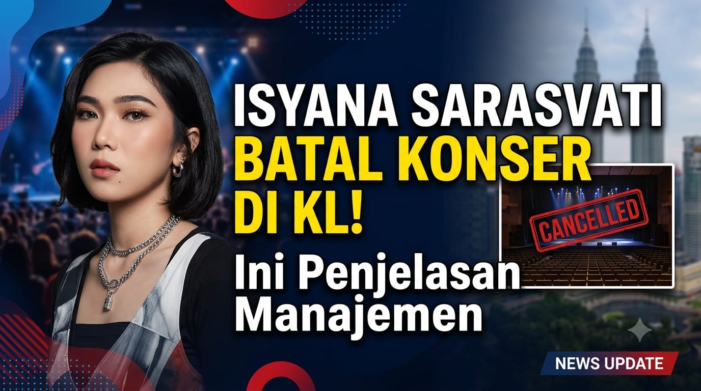 Batal Gelar Konser di Kuala Lumpur, Ini Penjelasan Manajemen Isyana Sarasvati