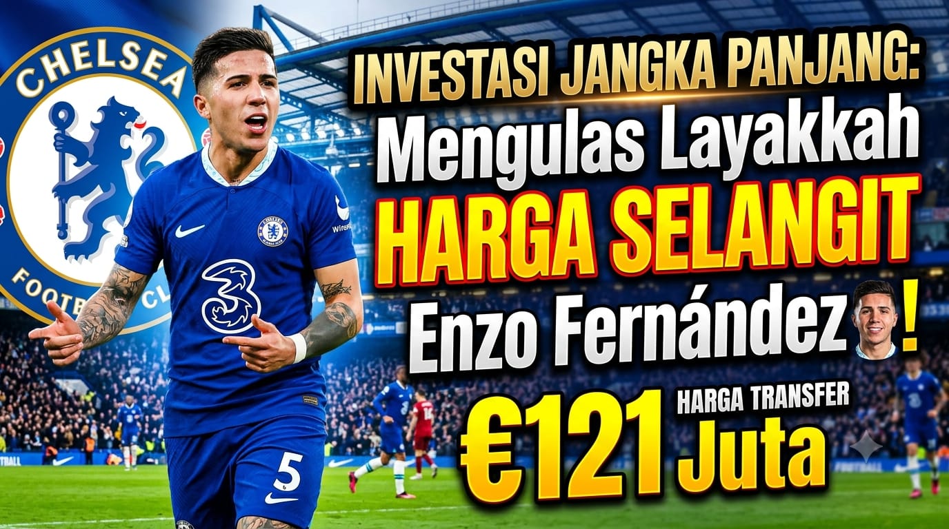 Investasi Jangka Panjang: Mengulas Layakkah Harga Selangit Enzo Fernández?