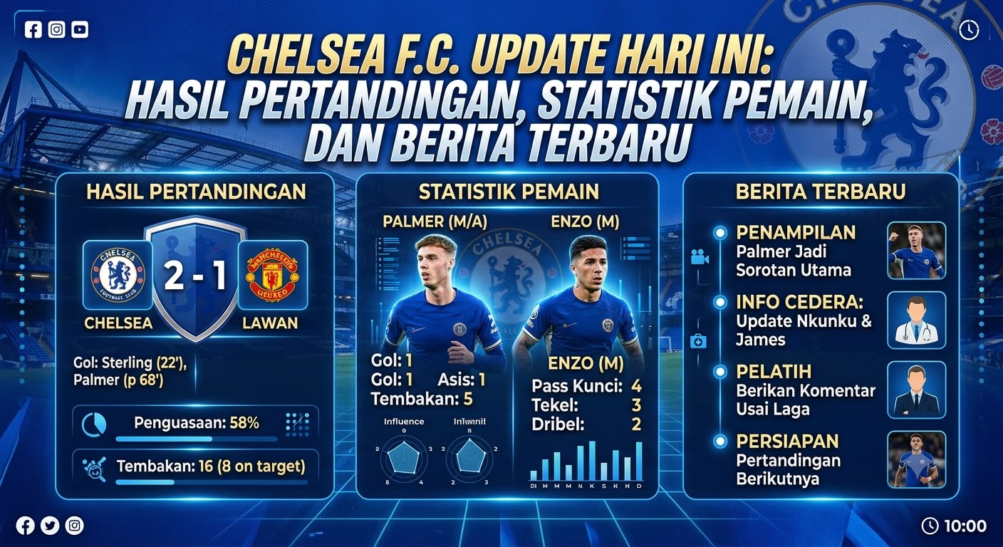 Chelsea F.C. Update Hari Ini: Hasil Pertandingan, Statistik Pemain, dan Berita Terbaru