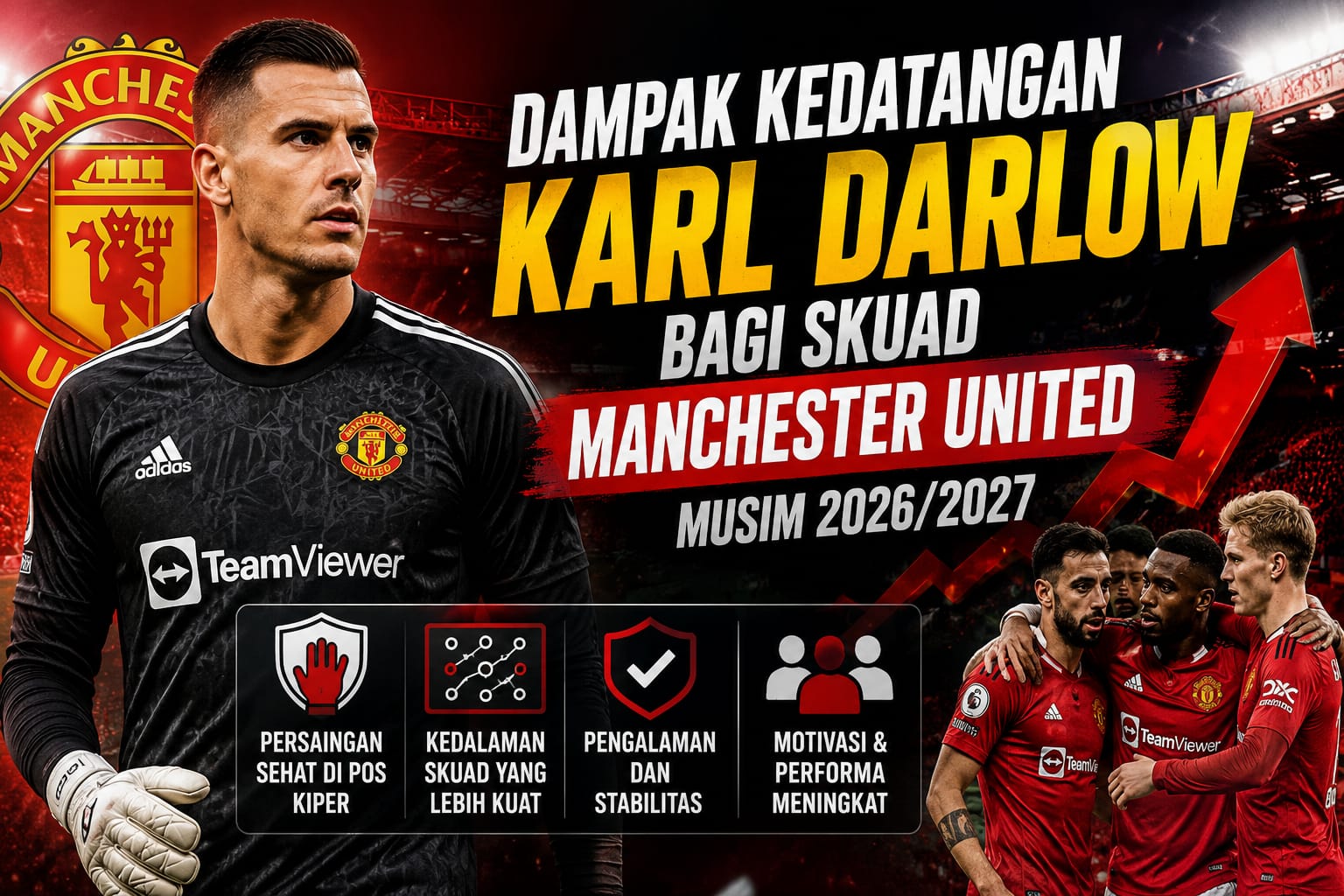 Dampak Kedatangan Karl Darlow bagi Skuad Manchester United Musim 2026/2027