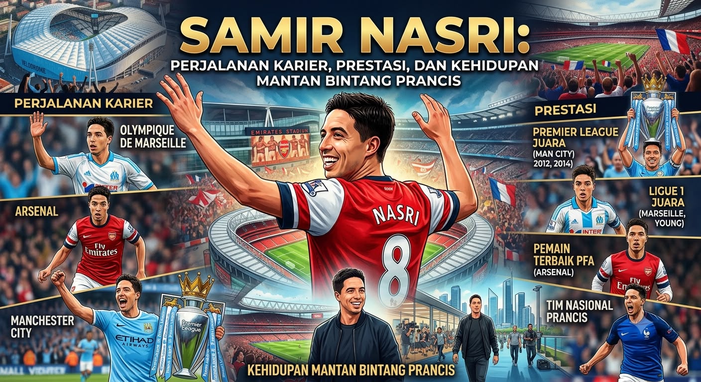 Samir Nasri: Perjalanan Karier, Prestasi, dan Kehidupan Mantan Bintang Prancis