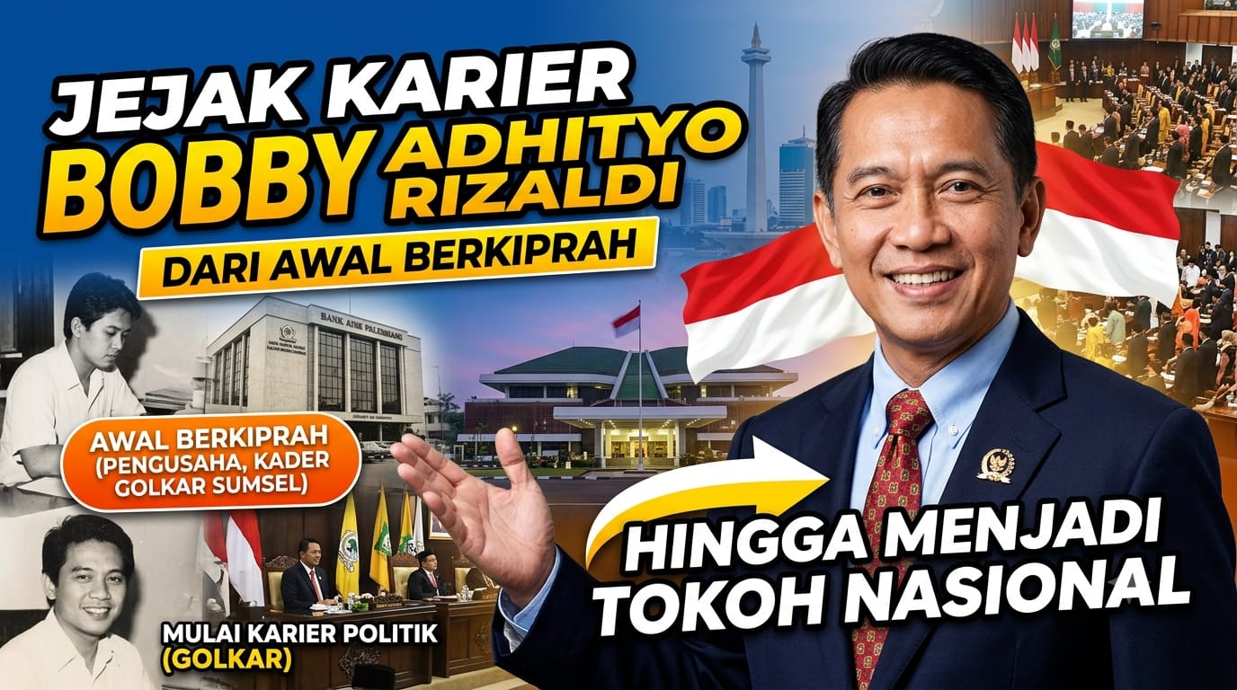 Jejak Karier Bobby Adhityo Rizaldi: Dari Awal Berkiprah hingga Menjadi Tokoh Nasional