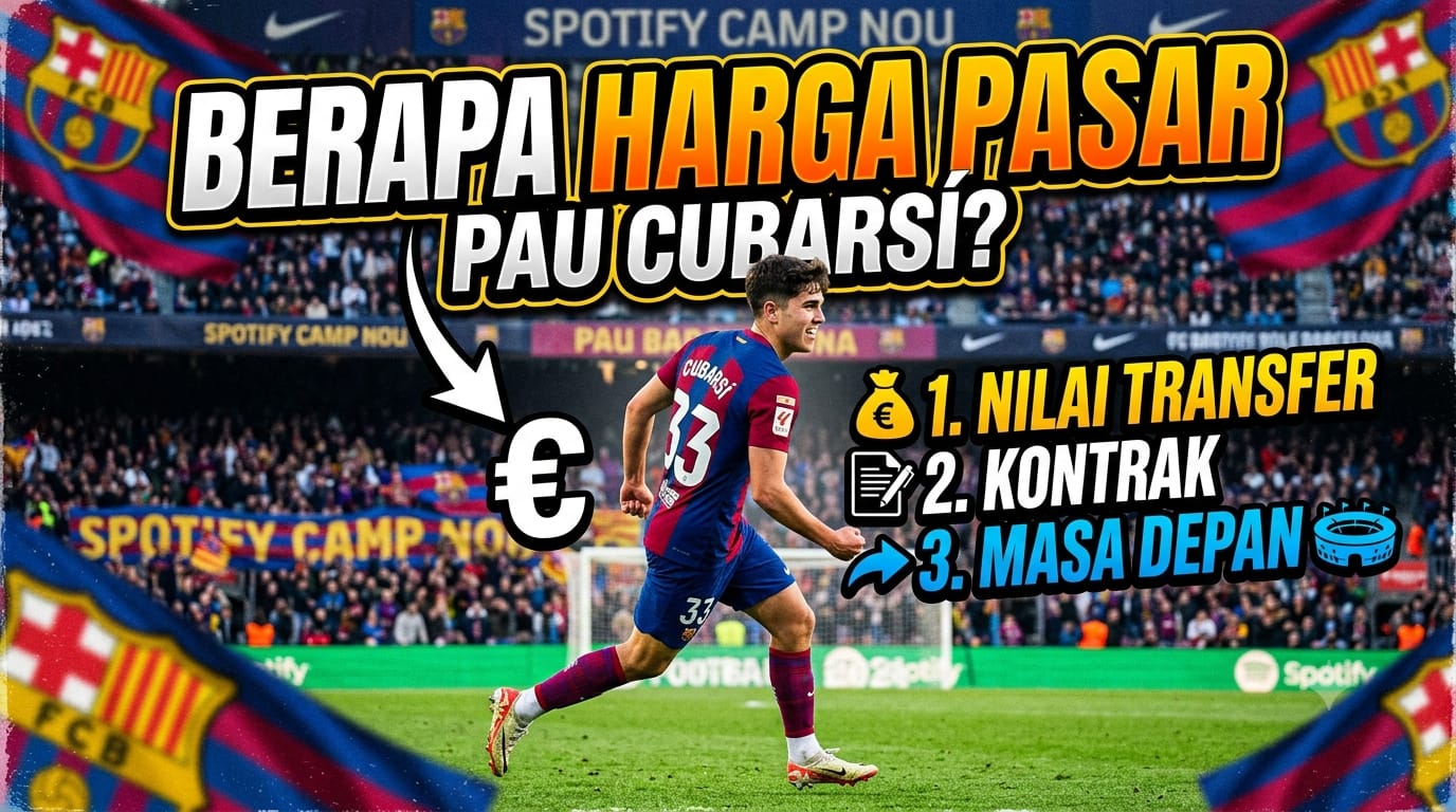 Berapa Harga Pasar Pau Cubarsí? Nilai Transfer, Kontrak, dan Masa Depannya