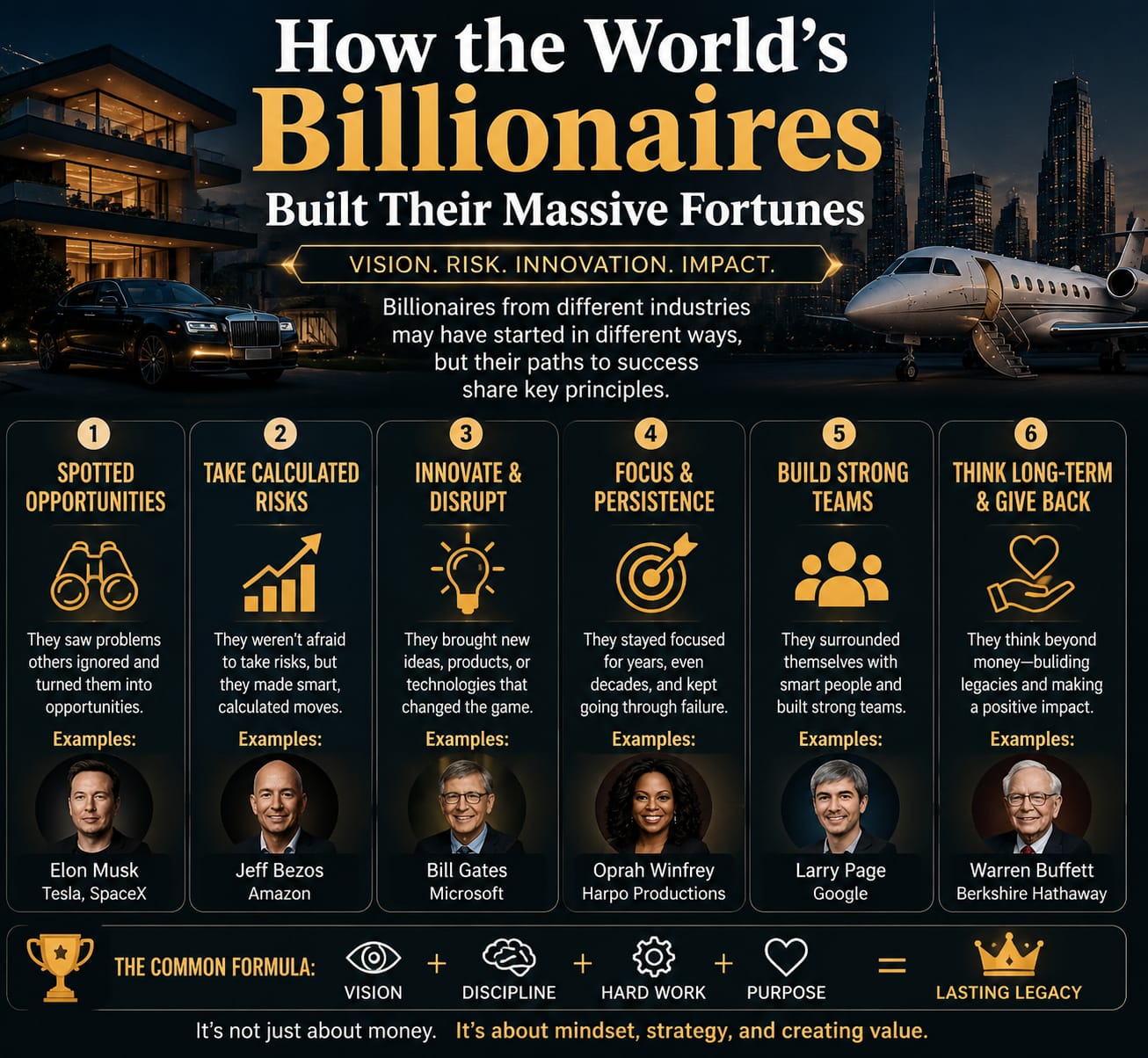 Top 10 Wealthiest People in the World 2026: How the World’s Billionaires Built Their Massive Fortunes