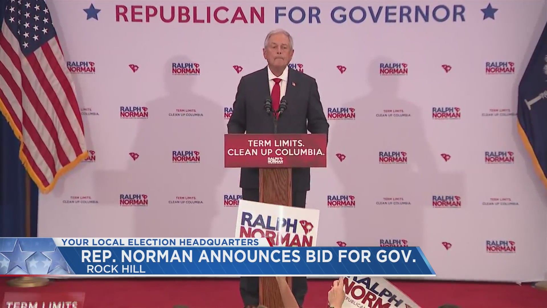 A New Political Chapter: Rep. Ralph Norman Announces Bid for Senate Seat
