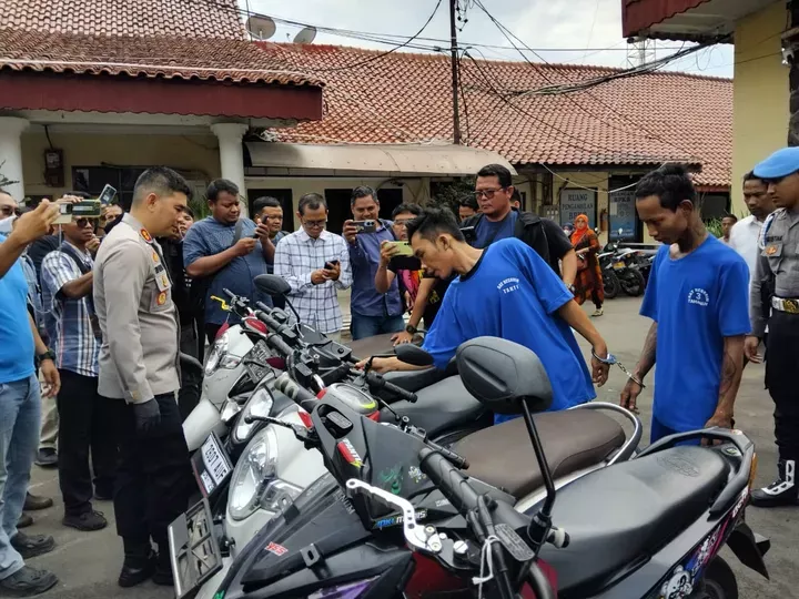 Aksi Meresahkan Sindikat Pencurian Kendaraan Bermotor Digulung Polisi di Berbagai Daerah