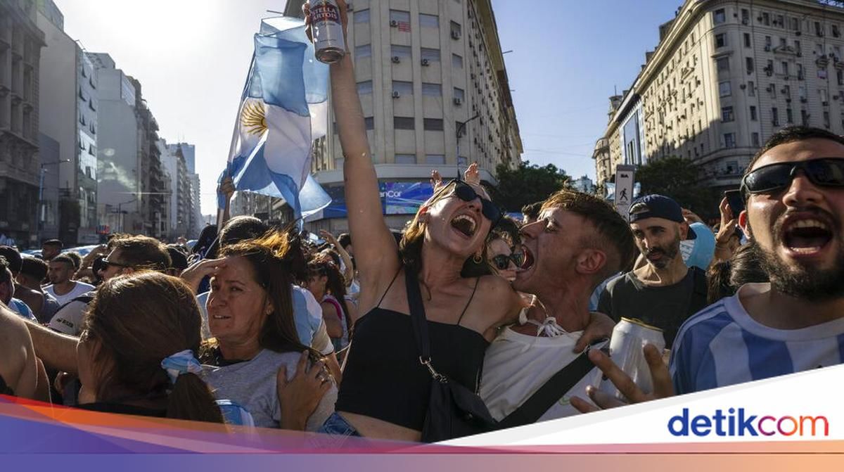 Argentina Juara Dunia, Euforia 'Vamos Argentina' Membara di Tengah Polemik Politik Malvinas