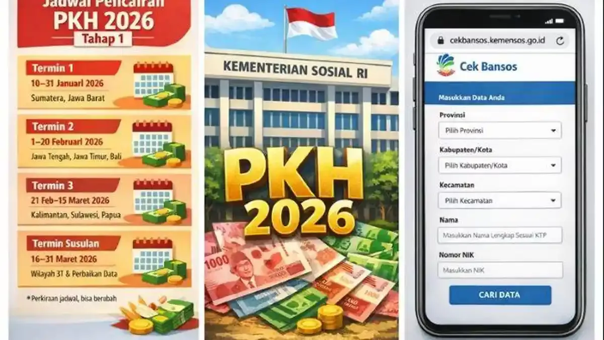 Bansos PKH Tahap 3 Lampung Cair 20 Juli 2026: Cek Daftar Penerima di Bandar Lampung dan Metro