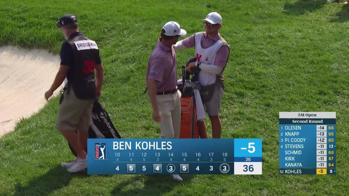 Ben Kohles Stuns the Field with Career-Best Round to Grab Early Lead at the 3M Open