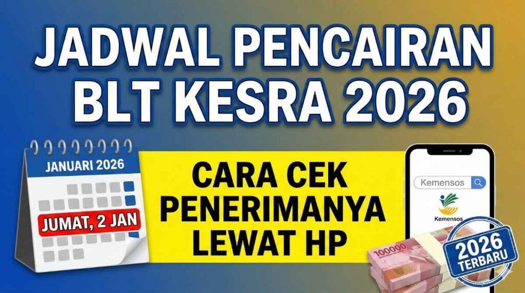 BLT Kesra Rp900.000 Juli 2026: Jadwal Resmi, Syarat, dan Cara Cek Penerima