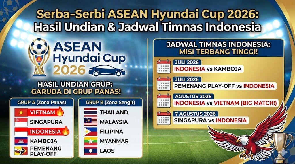 Demam Bola Asia: Dari ASEAN Hyundai Cup hingga Ambisi Piala Dunia Malaysia
