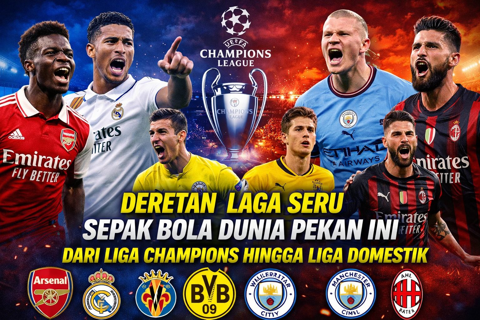 Dunia Olahraga Bergairah: Dari Clash of Champions hingga Persaingan Elite Sepak Bola Dunia