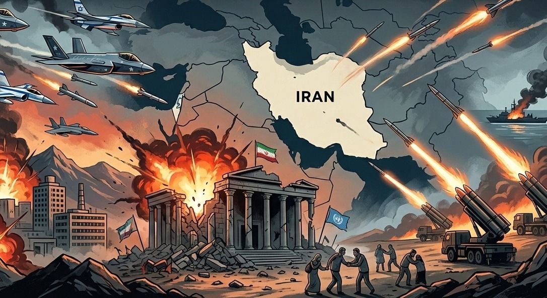 Eskalasi Timur Tengah Memanas: AS Tarik Pasukan di Tengah Gempuran Rudal Iran