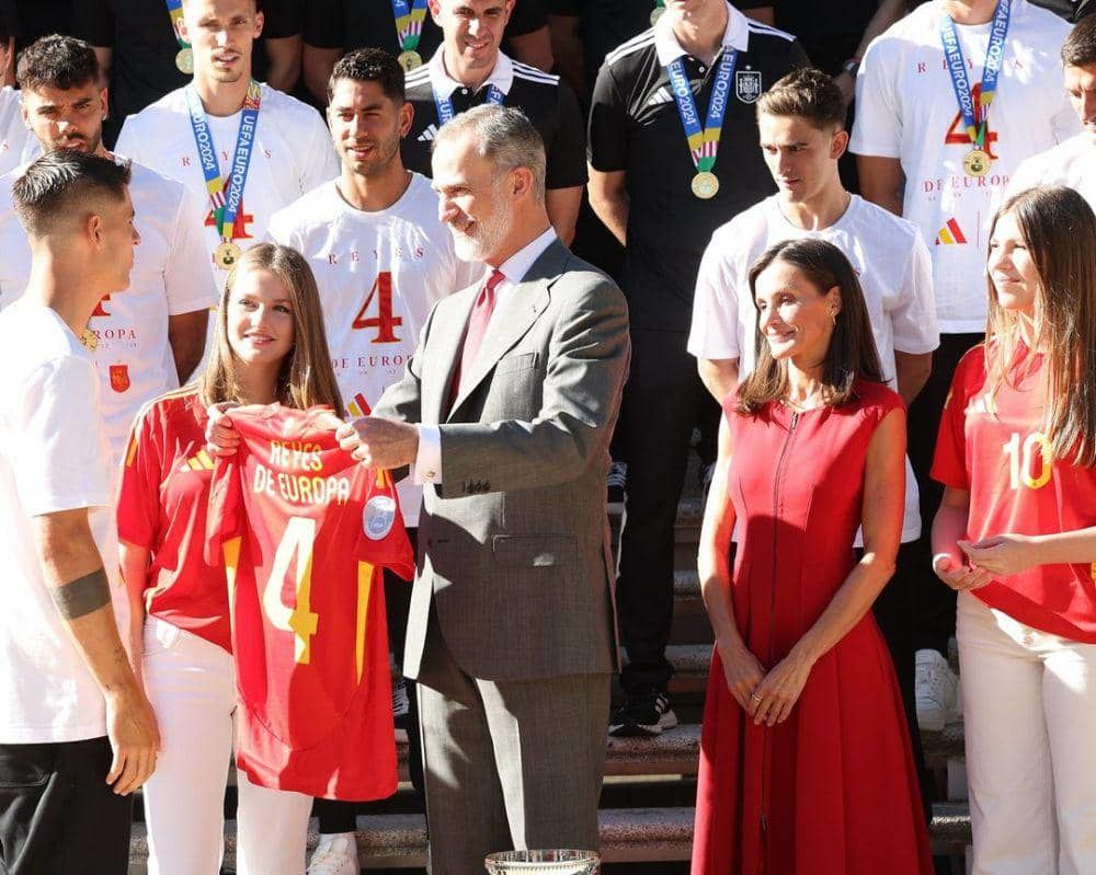 Euforia Juara Dunia: Momen Hangat Putri Leonor Sambut Timnas Spanyol di Istana
