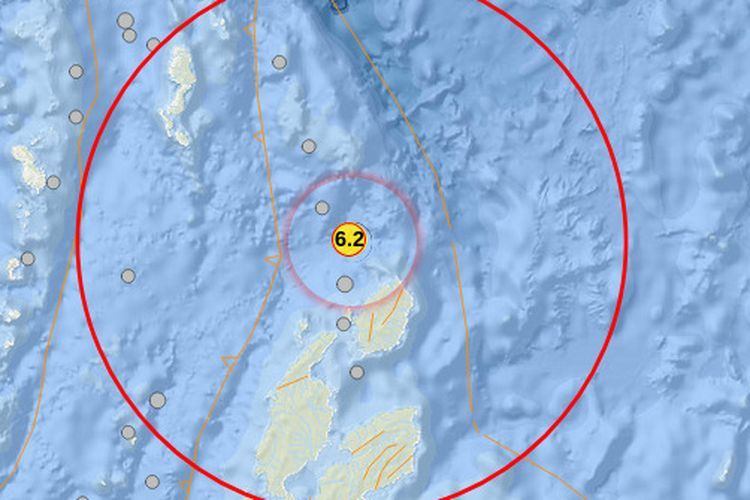 Gempa Magnitudo 6,2 Guncang Pulau Doi Maluku Utara, BMKG Pastikan Tak Berpotensi Tsunami