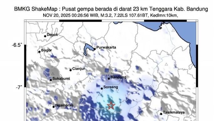 Gempa Terkini Magnitudo 4,3 Guncang Sumbawa, BMKG Imbau Warga Tetap Tenang