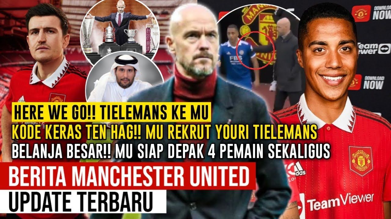Here We Go! Manchester United Resmi Amankan Youri Tielemans dalam Proyek Rebuild Lini Tengah